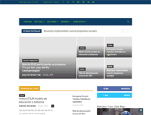 Tablet Screenshot of lacronicaregional.com